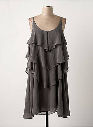Rochie midi gri VERO MODA femeie