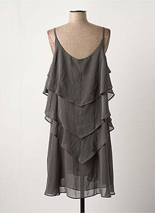 Rochie midi gri VERO MODA femeie