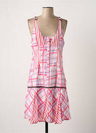 Rochie midi roz LOLA ESPELETA femeie
