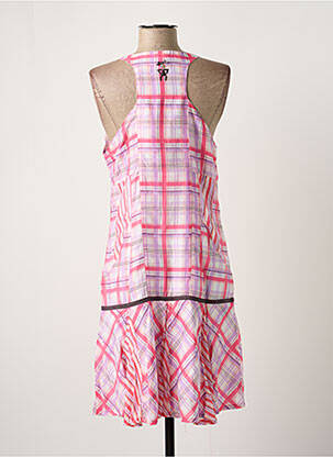 Rochie midi roz LOLA ESPELETA femeie