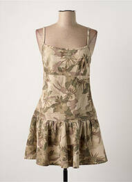 Rochie scurtă bej CIMARRON femeie