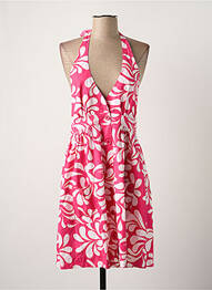 Rochie midi roz PEPE JEANS femeie