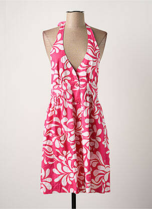 Rochie midi roz PEPE JEANS femeie