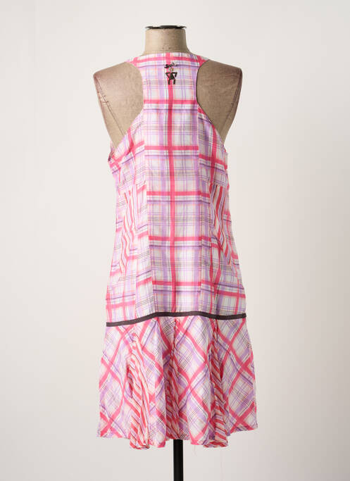 Rochie midi roz LOLA ESPELETA femeie