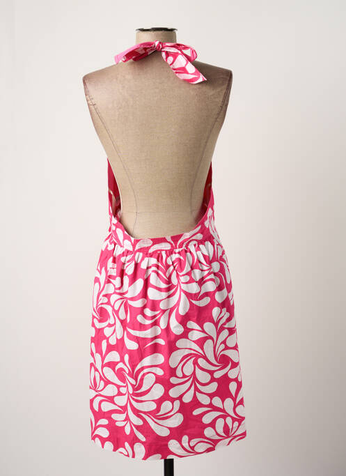 Rochie midi roz PEPE JEANS femeie