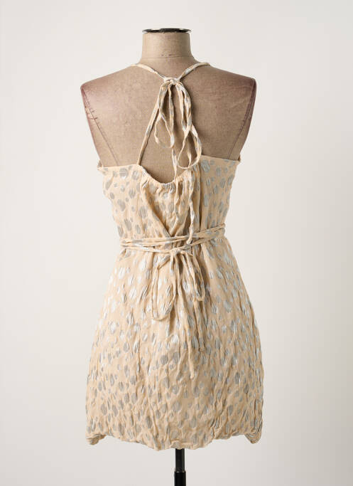 Tunică mâneci lungi bej CHILLI COUTURE femeie