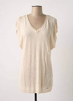 Pulover bej LES P'TITES BOMBES femeie