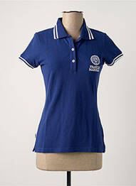 Polo albastru FRANKLIN MARSHALL femme