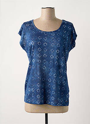 Top albastru TIMEOUT femeie