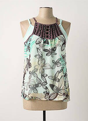 Top albastru LOLA ESPELETA femeie