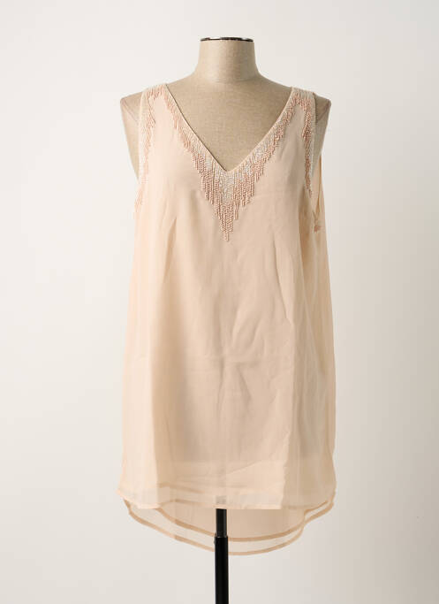 Tunică fără mâneci bej VERO MODA femeie