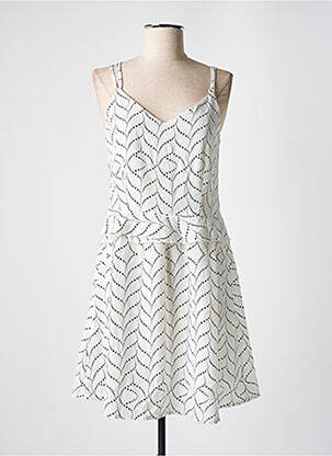 Rochie midi alb MOLLY BRACKEN femeie