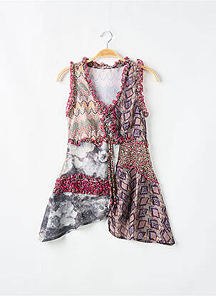 Tunică fără mâneci roz FUGA femeie