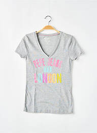 Tricou gri PEPE JEANS femeie