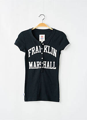 Vestă cu mâneci scurte negru FRANKLIN MARSHALL femeie