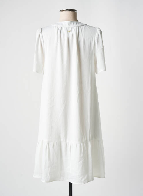 Rochie midi alb LES P'TITES BOMBES femeie