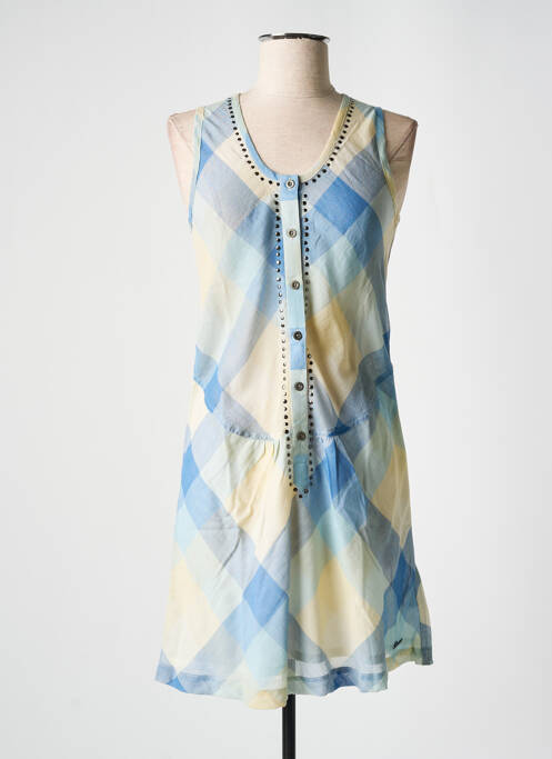 Rochie scurtă albastru LE TEMPS DES CERISES femeie