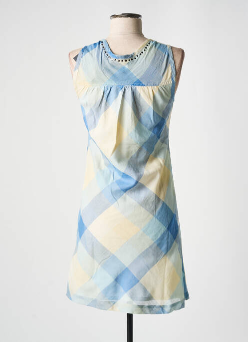 Rochie scurtă albastru LE TEMPS DES CERISES femeie