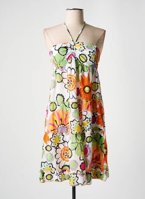 Rochie midi portocaliu PEPE JEANS femeie