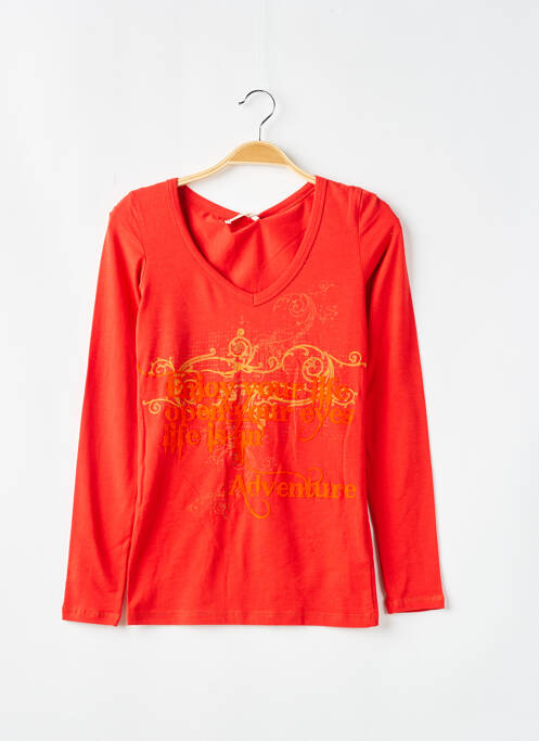 Tricou portocaliu ICHI femeie