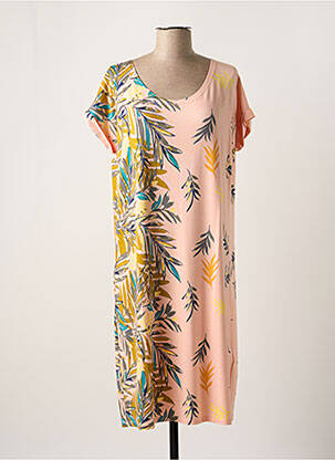 Rochie midi roz DEVERNOIS femeie