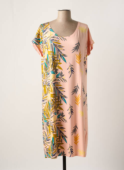 Rochie midi roz DEVERNOIS femeie