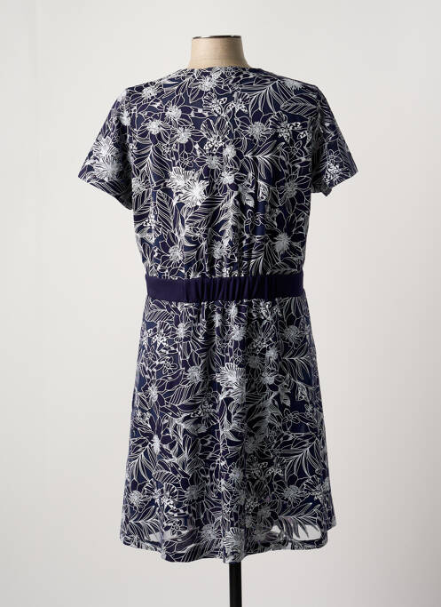 Rochie midi albastru LEO & UGO femeie