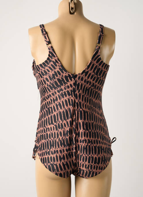 Costum de baie dintr-o singură piesă maro FANTASIE femeie