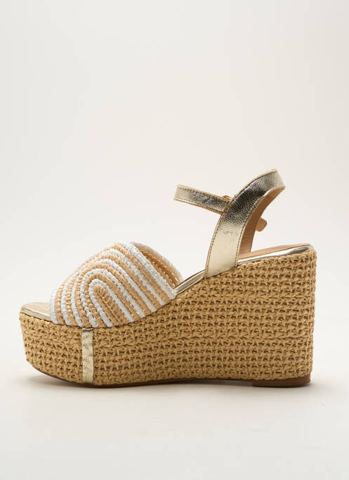 Sandale/Pantofi decupați auriu FIORINA femeie