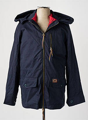 Parka cu glugă cu glugă albastru PEPE JEANS bărbat