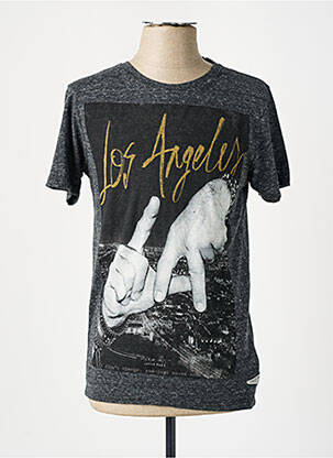 Tricou gri JAPAN RAGS bărbat