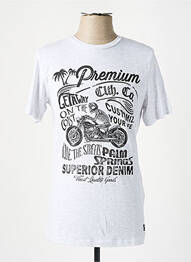 Tricou gri JACK & JONES bărbat