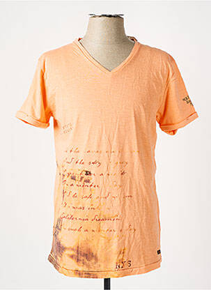 Tricou portocalie NO EXCESS bărbat