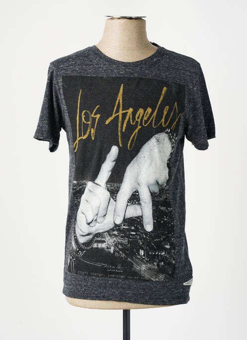 Tricou gri JAPAN RAGS bărbat