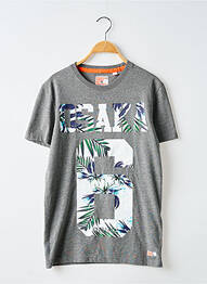 Tricou gri SUPERDRY homme