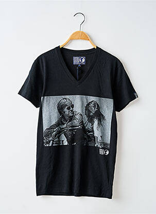 Tricou negru HERO SEVEN bărbat