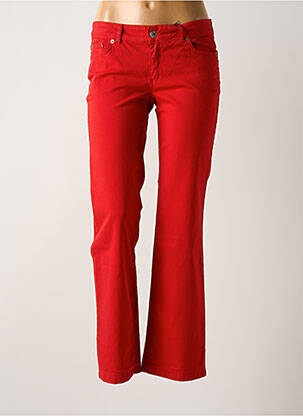 Pantalon drept roșu PHARD femeie