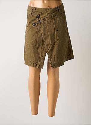 Fustă scurtă maro G STAR femeie