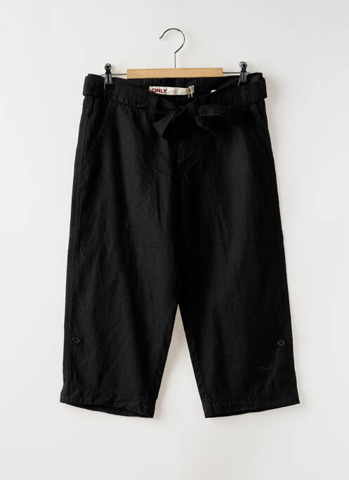 Pantalon trei sferturi negru ONLY femeie