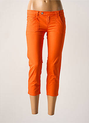 Pantalon trei sferturi portocalie CIMARRON femeie
