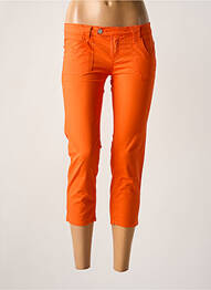 Pantalon trei sferturi portocaliu CIMARRON femeie