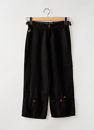 Pantalon trei sferturi negru LOIS femeie