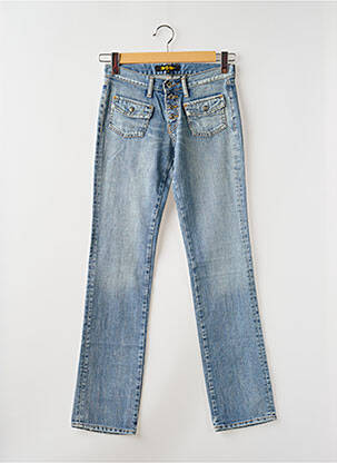 Blugi cu croială dreaptă albastru RWD femeie