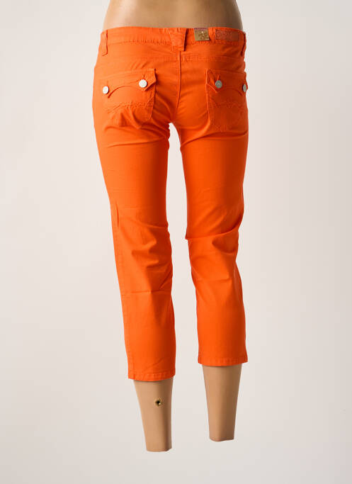 Pantalon trei sferturi portocaliu CIMARRON femeie