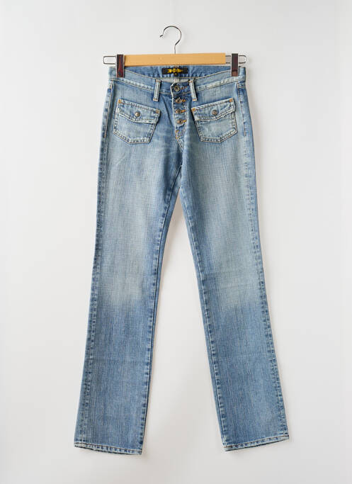 Blugi cu croială dreaptă albastru RWD femeie