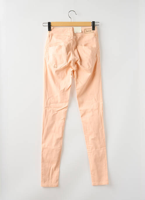 Blugi cu croială slim roz deschis SALSA femeie