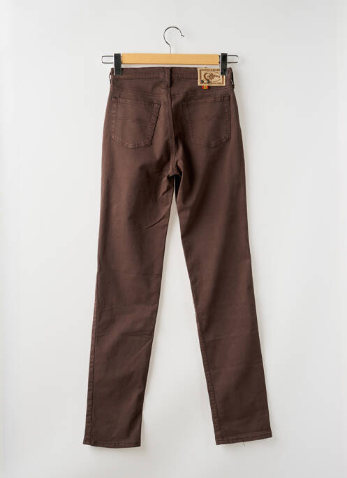 Blugi cu croială slim maro CIMARRON femeie