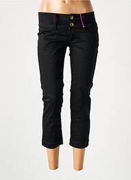 Pantalon trei sferturi negru PHARD femme