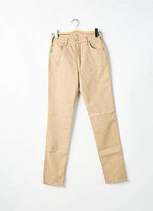 Blugi cu croială slim bej CIMARRON femeie