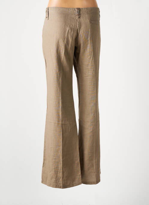 Pantalon larg bej FREEMAN T.PORTER femeie